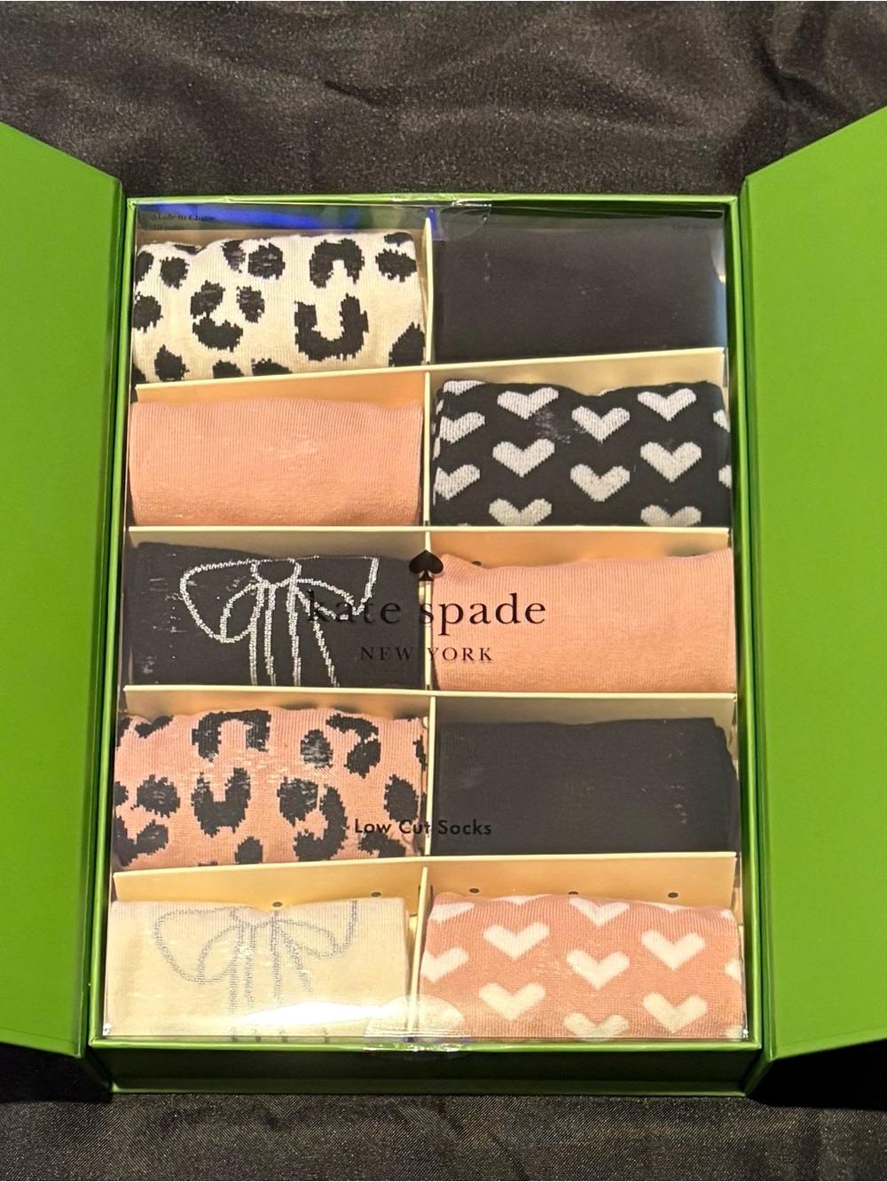kate spade New York Low Cut Socks Gift Pack - Ten Pair - NEW